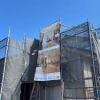 構造見学会＋気密測定ライブ　塩釜にて
