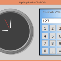 Python Tools for Visual Studioで、IronPython WPFプログラム(clock and calc)を動かした