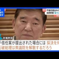 内閣不信任決議案提出で即解散 衆参ダブル選挙確定