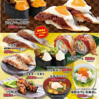 回転情報～すし官太さん、うなぎ祭り・沖縄琉球スギ（黒かんぱち）