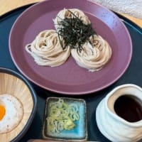 暑い日は冷たい自然薯蕎麦をつるっと食べて涼まれてはいかがでしょうか！？