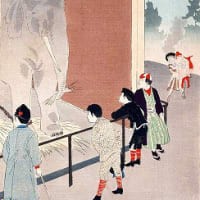 宮川春汀　子供風俗　4