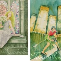 絵画販売・水彩・原画「ステンドグラス」「スクープ 絵画販売・水彩・原画「ステンドグラス」「スクープ