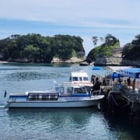 堂ヶ島遊覧船とトンボロ現象