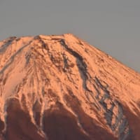昨年年末の富士山てす