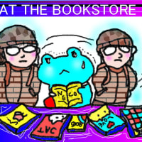 本屋にて。
