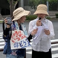 慰霊の日　官邸前スタンディング　