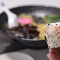 あつあつの塩ラ－メンを