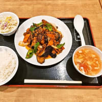 横浜中華 華星（イオンモール太田店）で日替わりランチ（麻婆茄子）（2025年7月10日）
