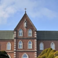 初雪？トラピスト修道院ー函館北斗