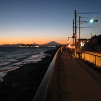 税務署帰りにぶらり鎌倉散歩（長谷配水池～稲村ヶ崎）