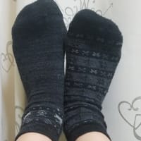 同じ靴下かと思ったらちがた＼(^o^)／
