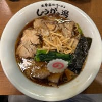 長岡生姜ラーメン しょうがの湯（渋谷）その３