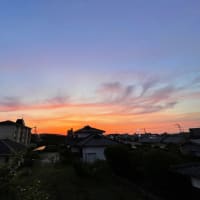 夕暮れ時の空・・・5/26