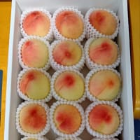 あら川の桃