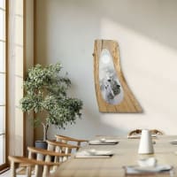 新作「共に生きる」「命の詩」オオカミ