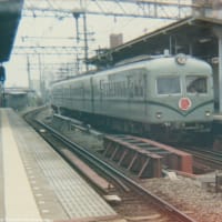 高野線、旧岸ノ里駅ホーム