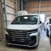 今度納車される40系ヴェルファイア・エグゼクティブラウンジ_E-Four（PHEV）に会ってきました　　晩ご飯はスーパーのお寿司
