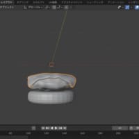 Blender  チーズバーガー回転アニメーション