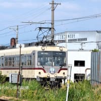 富山地方鉄道 追分踏切(2024.6.1) モハ１４７６５＋モハ１４７６６ 普通 電鉄富山行き