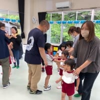 ５月31日(金)　幼稚園親子遠足の１シーン