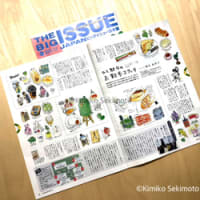 3月15日発売「ビッグイシュー331号」の特集に「ひと駅分のお散歩スケッチ/関本紀美子」が掲載されました。BIG ISSUE JAPAN VOL.331