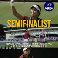 LEXUS EASTBOURNE OPEN 準決勝進出