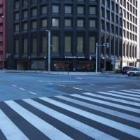 ２月の日本橋：日本橋の道路橋梁を渡って国道１５号線・日本橋北詰交差点前へ　ＰＡＲＴ２