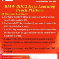 Yanhua BMW BDC2キー学習ベンチプラットフォーム：全キー紛失ソリューション