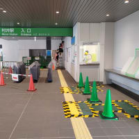 村井駅新駅舎まもなく完成＠JR東・篠ノ井線