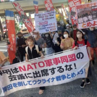 高田健さん（「許すな！憲法改悪・市民連絡会」共同代表）が、岸田首相のＮＡＴＯ首脳会談出席に「メディアを含めて疑問や批判がなく外国との軍事協力が当たり前のことと受け取られている。非常に危惧している」