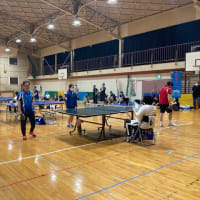 豊受地区　テニス大会と卓球大会