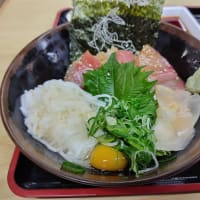 白浜（４０）とれとれ市場：海鮮紅白やまかけ丼