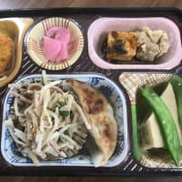 塩だれチンジャオロース&焼餃子