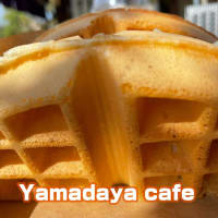 スイーツ巡り「焼き立てワッフル ／ Yamadaya cafe」加古川市別府町 240412