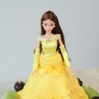 Princess Birthday Cake (Belle)
