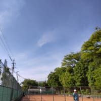 ５月１８日熱田神宮公園テニスコート