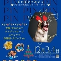 12/03(土) ~ 12/04(日) #PINPIN Marche～ワンコのための フリマ  アリオ上尾 東屋外駐車場 開催します