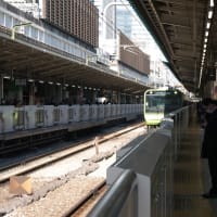 東京駅を発着する山手線外回り１１０５G　品川・渋谷方面行き