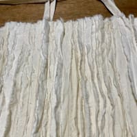 裂き布テープのバック試作品