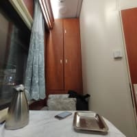 山西省　太原　無錫からＺ１９６の高級軟臥（個室寝台）で太原へ
