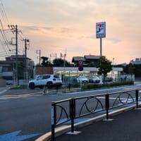 2025/7/2の夕焼け