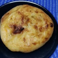 【06/23昼食】田舎風男爵フォッカッチャ、噛み応え満点なんだね：D
