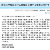 体育で「肌着の着用禁止」。川崎市立の小学校の指導に批判が殺到。禁止の理由に「おぞましい」の声