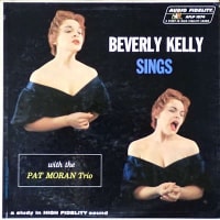 べヴァリー・ケリー「BEVERLY KELLY SINGS WITH THE  PAT MORAN TRIO」、長野駅の「BECK'S COFFE SHOP」でモーニング。　
