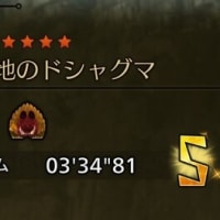 MHWS003 闘技笛 ドシャグマおわりました
