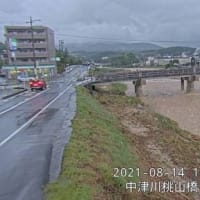 雨がスゴイです　強弱付け降る