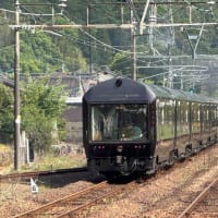 ななつ星　湯浦駅にて