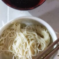 昼食　ソーメン