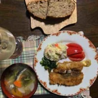 旨安健西洋版 - 鱈フライ+ポテトサラダ !!!